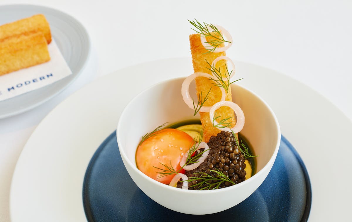 a bowl of food on a plate